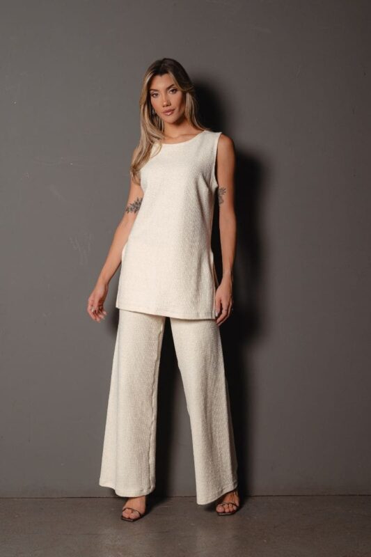 Conjunto Malha Tricot