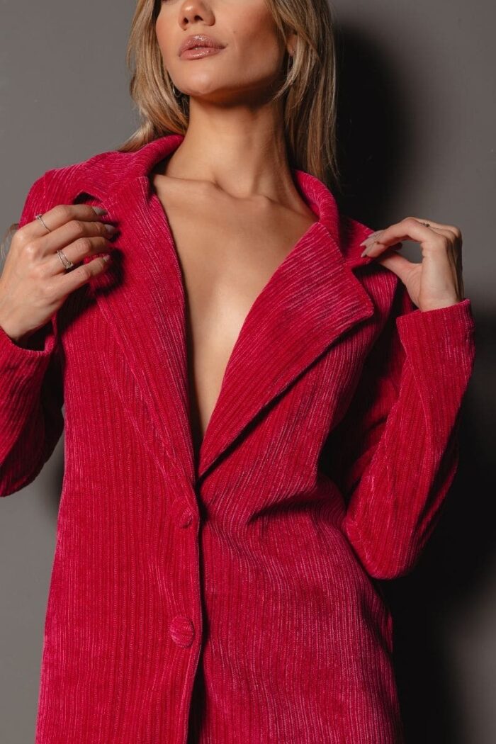 Conjunto Mini Saia/Blazer Over